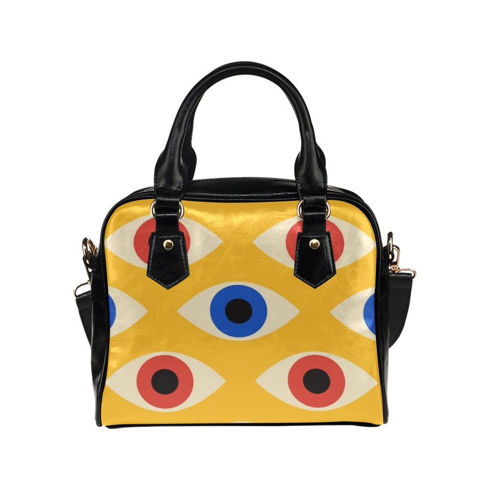 Eyes on Yellow - Shoulder Handbag (Model 1634) Shoulder Handbags (1634)