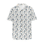 Astronauts And Rocket Ships Men's Hawaiian Shirt
