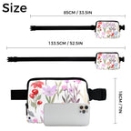 Floral Watercolour - Belt Bag