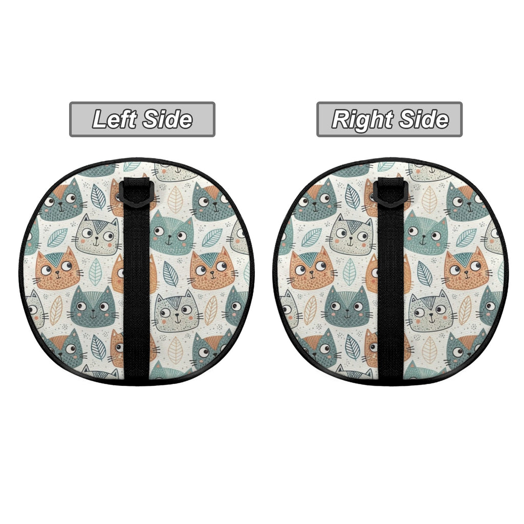 Cute Cat Faces Duffle Bag Duffle Bag Printed Offshore