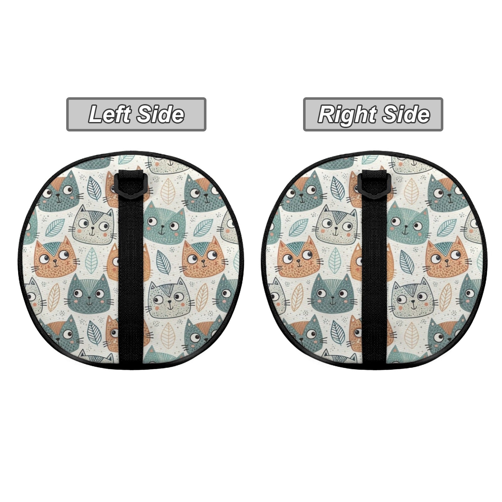 Cute Cat Faces Duffle Bag Duffle Bag Printed Offshore