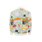 Cheeky Sushi Kids Bomber Jacket Kids Bomber Jacket Food Printed Offshore