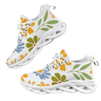 Vintage Boho Flowers Women's Twisted Sole Sneakers