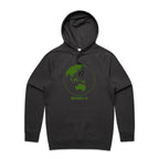 No Planet B - Mens Hoodie Coal Mens Hoodie Environment Printed In Australia