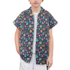 Space Arcade Senior Kids Hawaiian Shirt