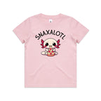 Snaxalotl, Axolotl Pizza - Kids Youth T-shirt