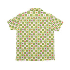 Flower Check Senior Kids Hawaiian Shirt