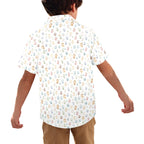 Paw Print Junior Kids Hawaiian Shirt