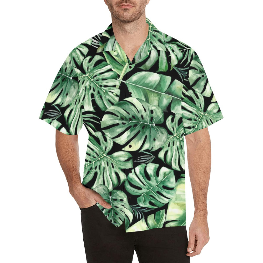 Jungle Leaves - Mens Hawaiian Shirt