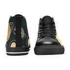 Planets - Kids' High Top Canvas Shoes Kids High Top Canvas Shoes Printed Offshore Space