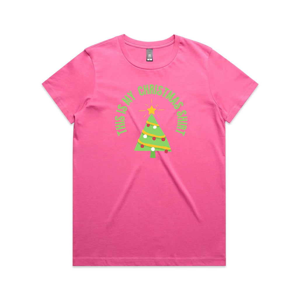 This Is My Christmas Shirt - Womens T-shirt