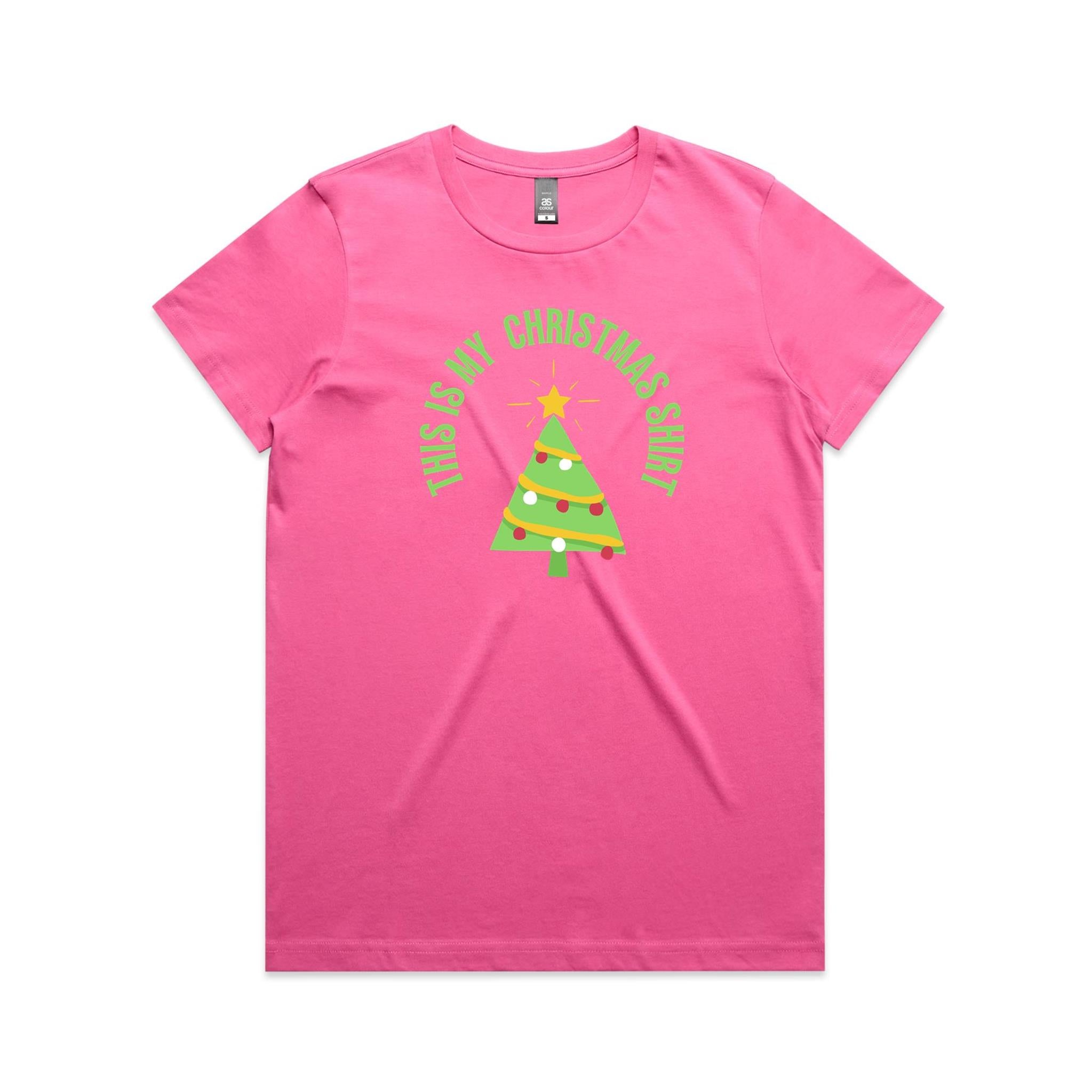 This Is My Christmas Shirt - Womens T-shirt