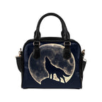 Howl At The Moon - Shoulder Handbag (Model 1634) One size Shoulder Handbags (1634)