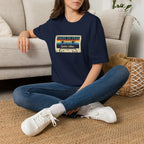 60th Birthday Made in 1966 Cassette Tape Unisex T-Shirt Unisex Adult T-shirt Birthday Globally Fulfilled