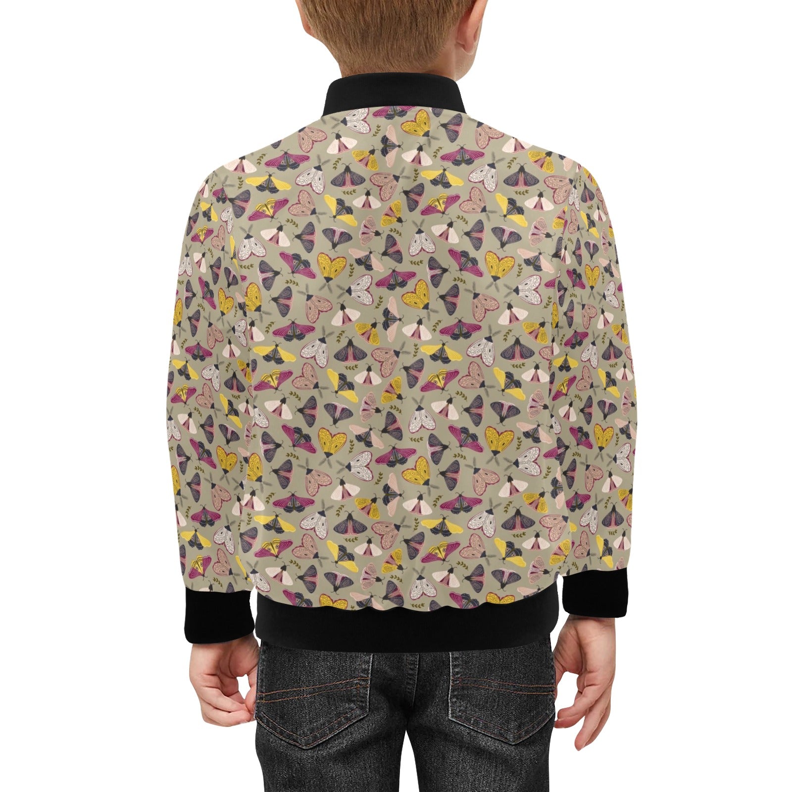 Pretty Moths Kids Bomber Jacket