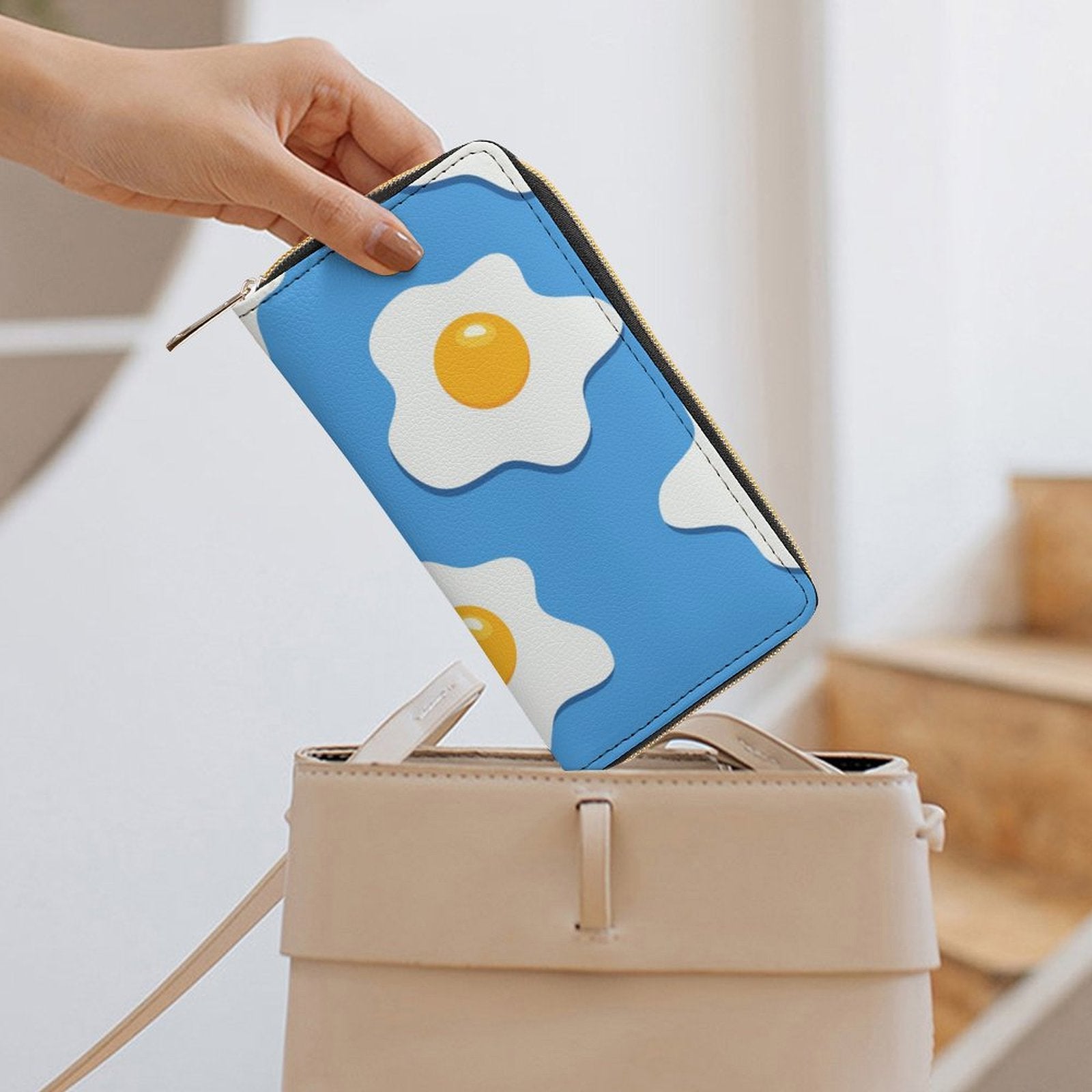 Fried Eggs -  PU Leather Wallet