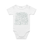 Lots And Lots Of Cats AS Colour Baby Bodysuit