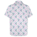 Zen Koala Women's Short-Sleeve Button Up Shirt