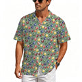 Pool Balls Men's Crinkle Hawaiian Shirt