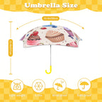 Cupcakes Kids Safe Round Corner Umbrella Kids Safe Round Corner Umbrella Food Printed Offshore