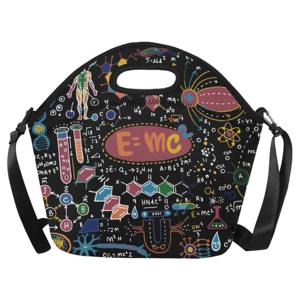 Science Time - Neoprene Lunch Bag Neoprene Lunch Bag Printed Offshore