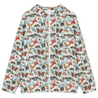 Pretty Moths And Butterflies Women's Full-Zip Hoodie