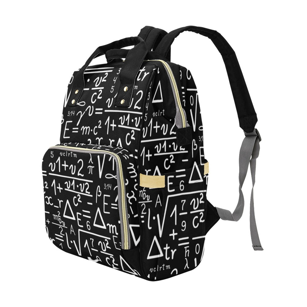 Mathematics - Multi-Function Backpack, Nappy / Diaper Bag