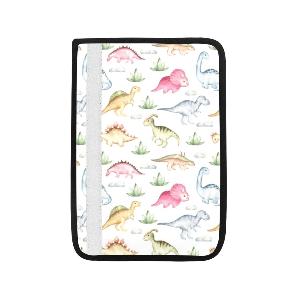Dinosaur Garden Car Seat Belt Cover 7''x10'' (Pack of 2) Car Seat Belt Cover 7x10 (Pack of 2) animal Printed Offshore