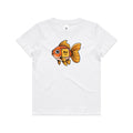 Gold Fish Periodic Table Element Kids AS Colour T-shirt