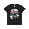 Making Memories, One Cruise At A Time Kids Cruise T-shirt Black Kids Cruise T-shirt Cruise Printed In Australia