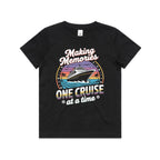Making Memories, One Cruise At A Time Kids Cruise T-shirt Black Kids Cruise T-shirt Cruise Printed In Australia