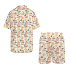 Beach Shack Men's Hawaiian Shirt & Shorts Set Men's Hawaiian Shirt & Shorts Set Printed Offshore Surf