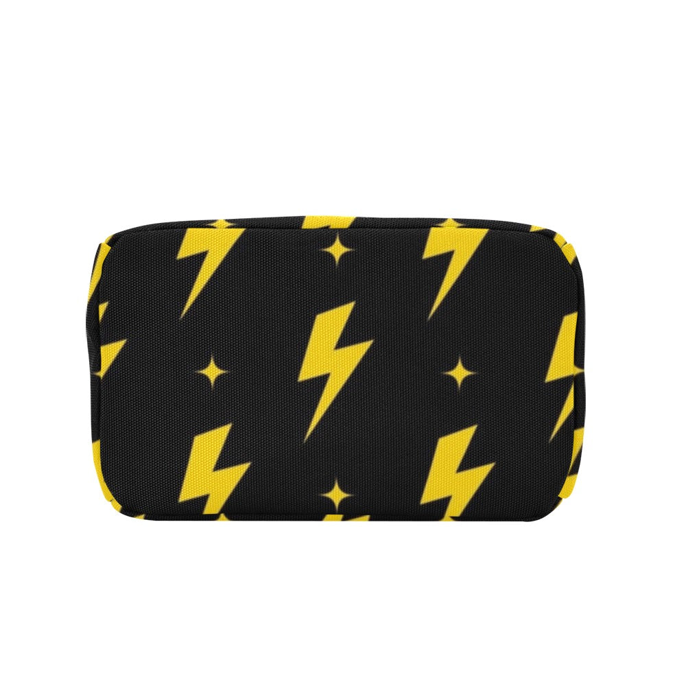 Yellow Lightning - Zipper Lunch Bag Zipper Lunch Bag Printed Offshore