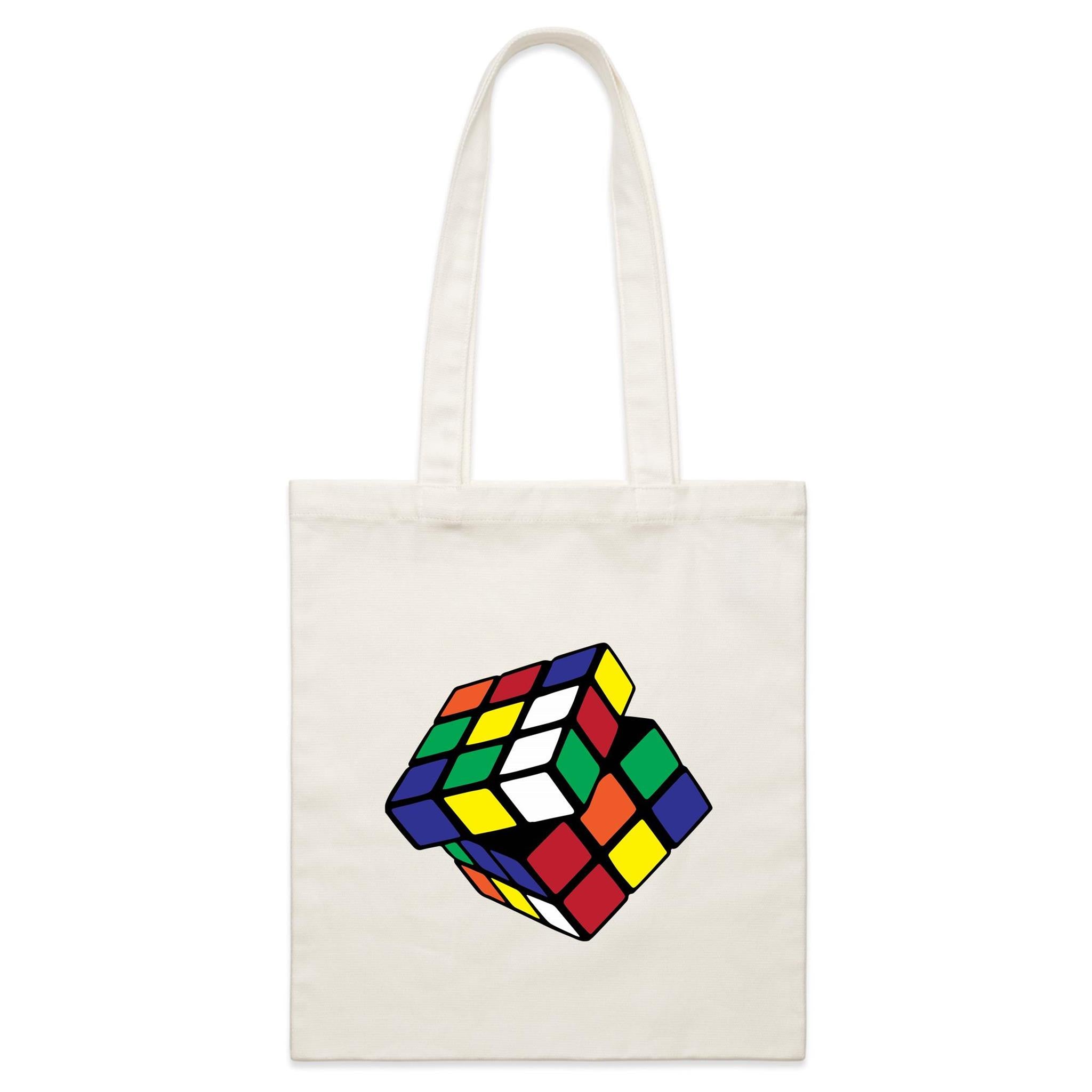 Game Cube - Parcel Canvas Tote Bag Default Title Small Tote Bag Games Printed In Australia
