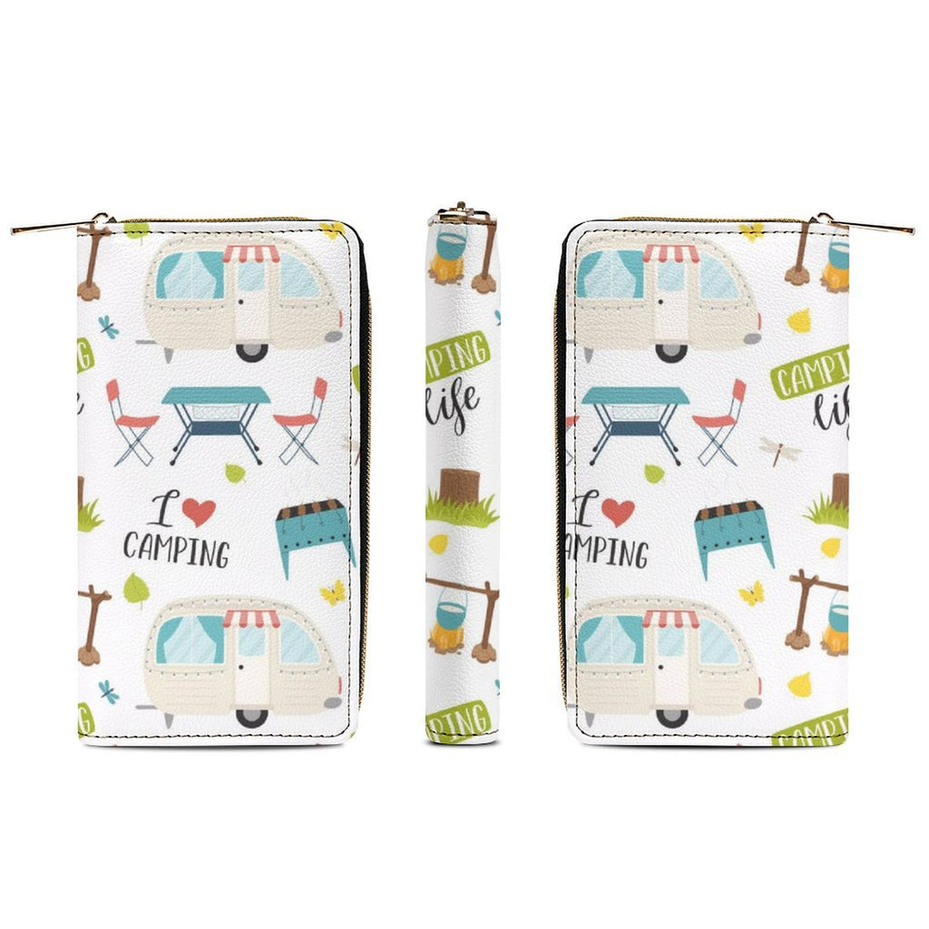 Camping Love -  PU Leather Wallet