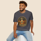 I Want To Believe UFO Alien Abduction Unisex T-Shirt Charcoal Unisex Adult T-shirt Globally Fulfilled Sci Fi