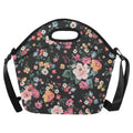 Pretty Floral - Neoprene Lunch Bag One Size Neoprene Lunch Bag Printed Offshore