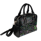 Equations In Green And Pink - Shoulder Handbag (Model 1634) Shoulder Handbags (1634)