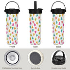 Happy Hearts 20oz Tea Tumbler with Carry Handle