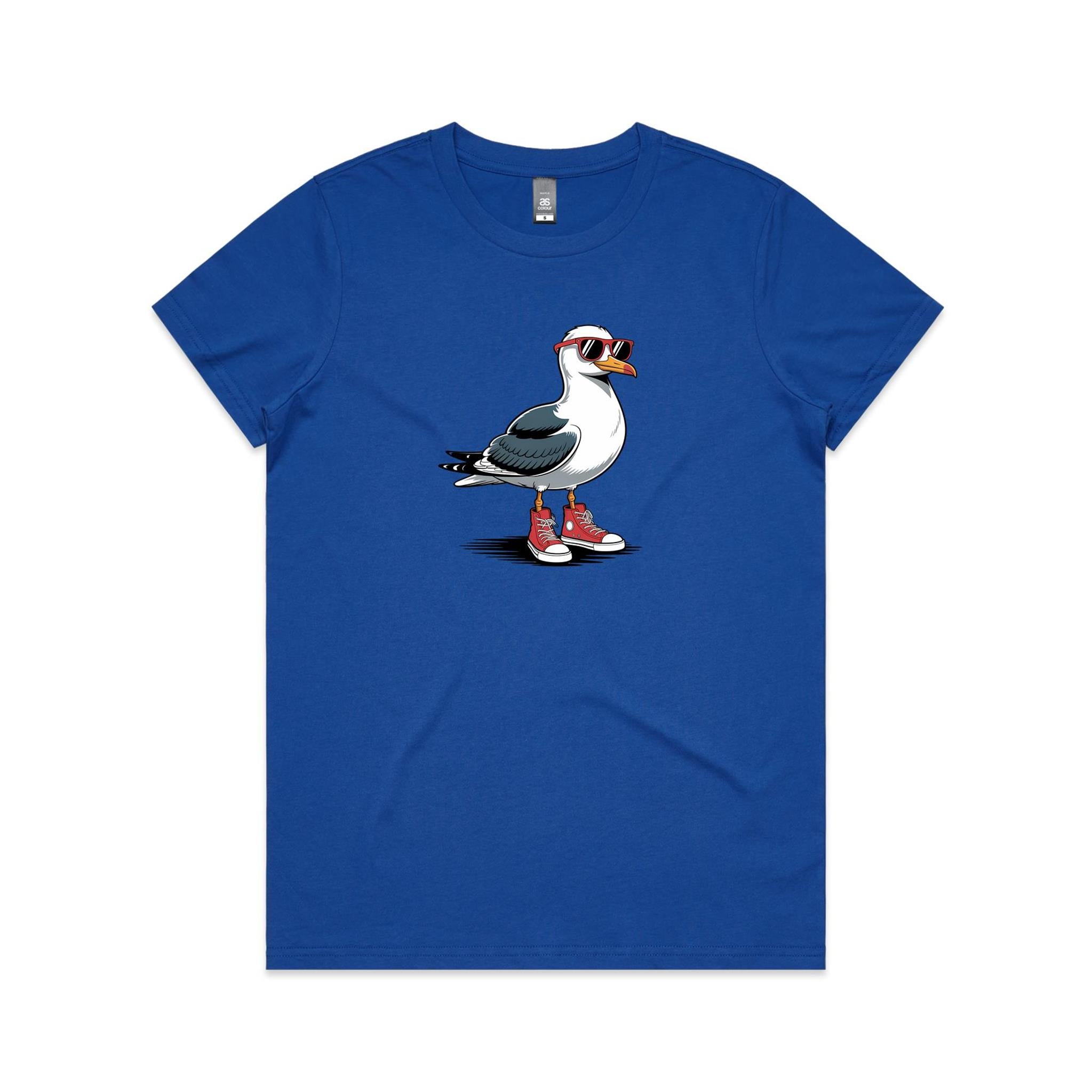 Seagull With Sunglasses And High Tops Women's AS Colour T-shirt