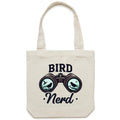 Bird Nerd - Canvas Tote Bag Default Title Tote Bag animal Printed In Australia