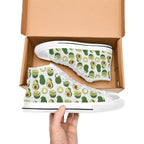 Cute Avocados - Men's High Top Canvas Shoes