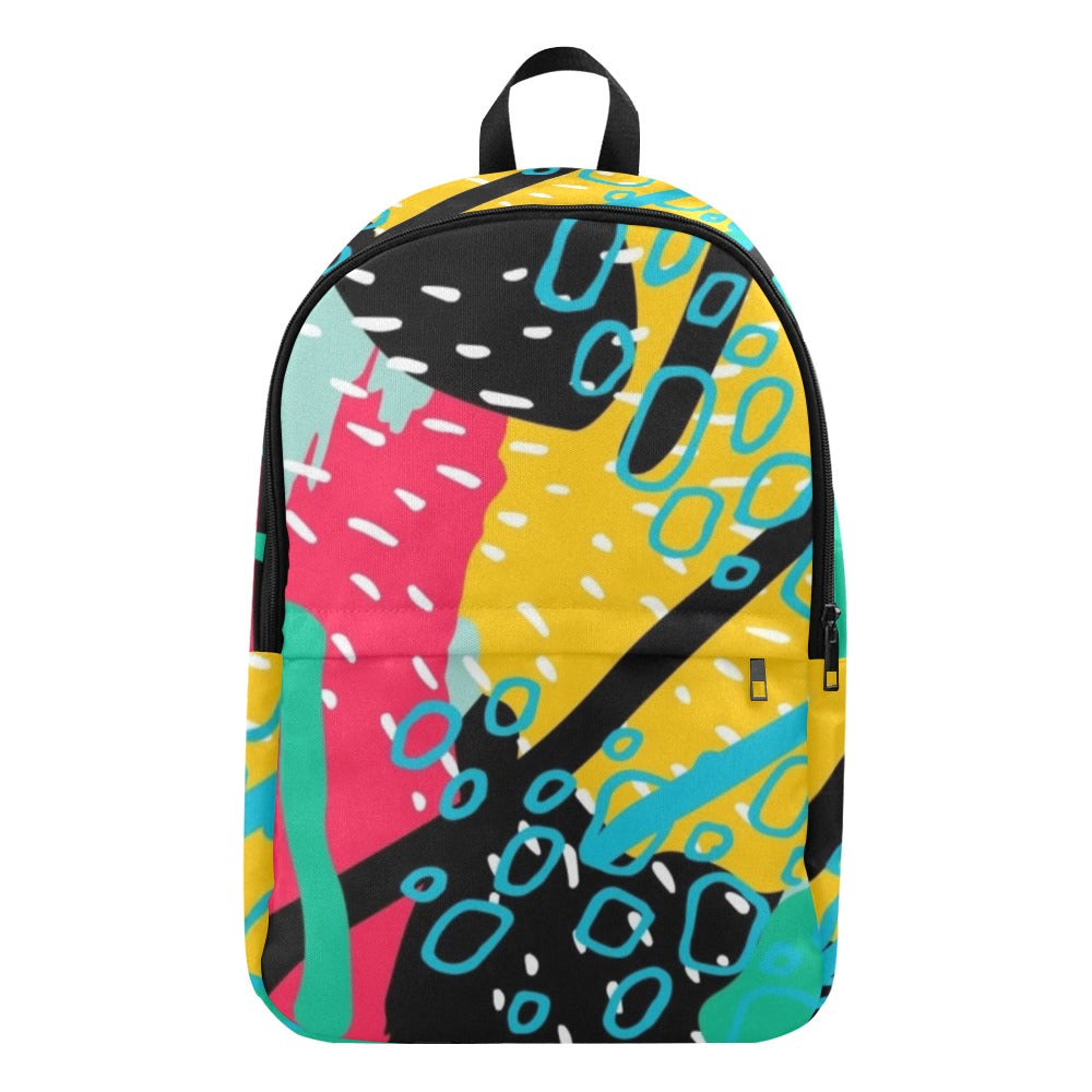 Bright And Colourful - Fabric Backpack