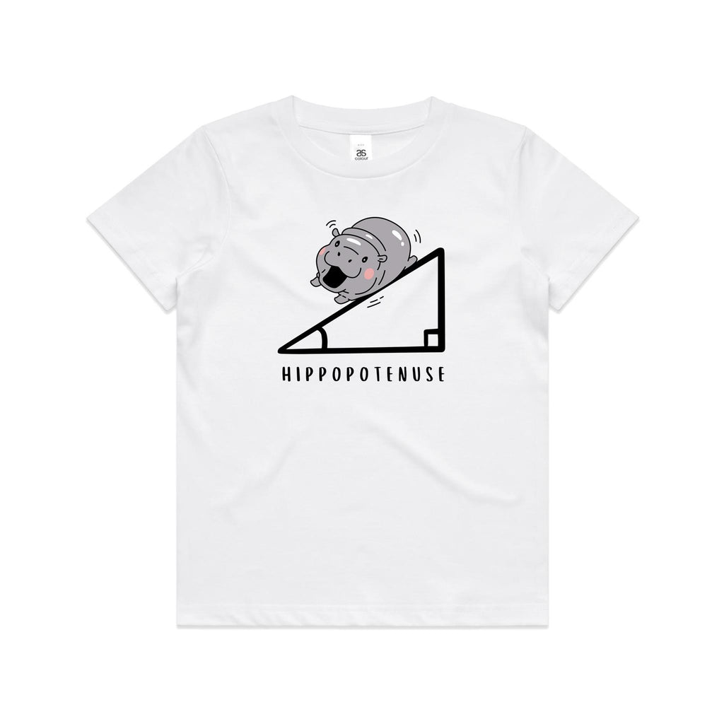 Hippopotenuse Hippo Hypotenuse Kids AS Colour T-shirt
