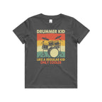 Drummer Kid - Kids Youth Staple Tee