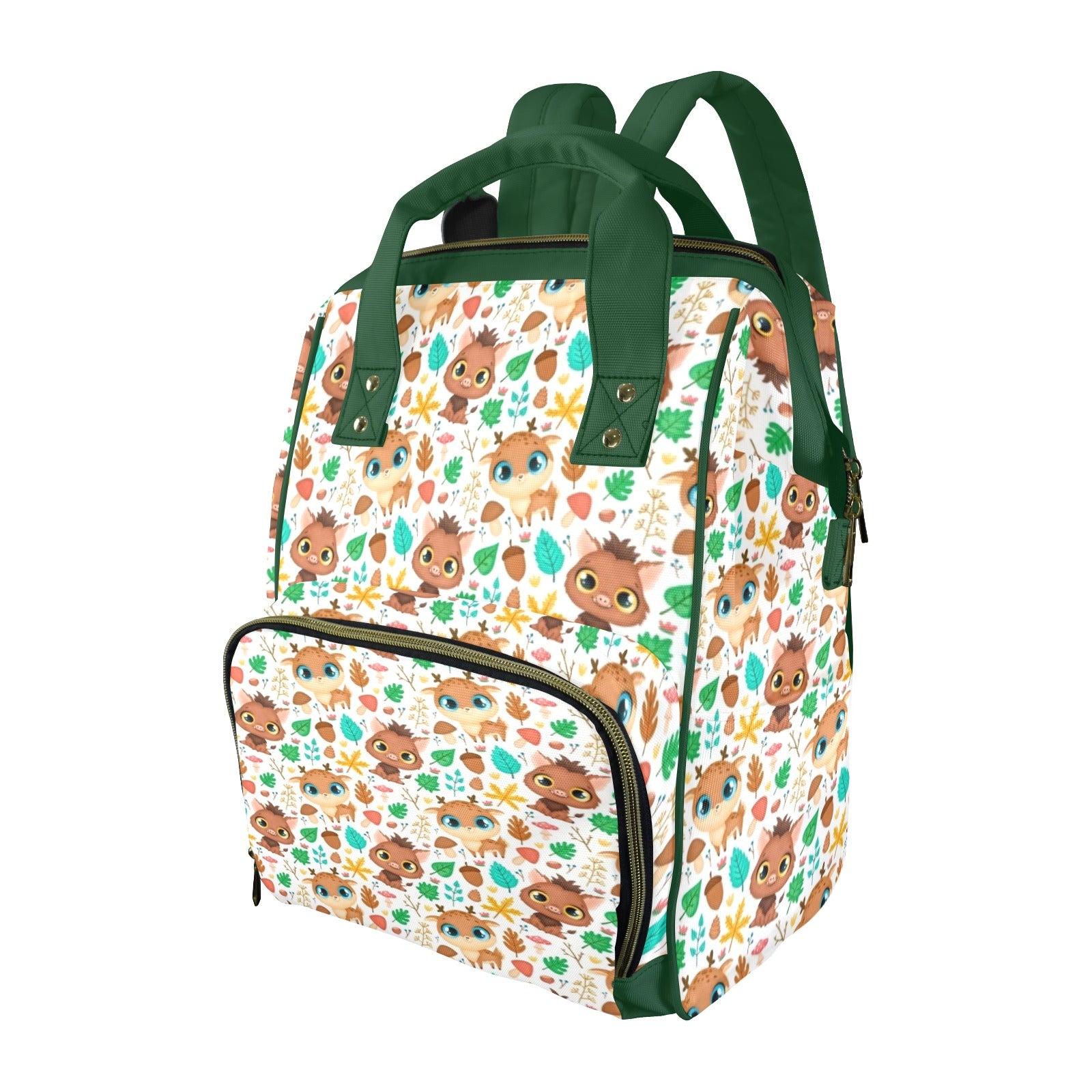 Cute Autumn Creatures - Multi-Function Backpack, Nappy / Diaper Bag