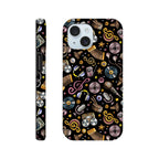Retro Music Mix - Apple iPhone Tough case iPhone 15 iPhone Tough Case Globally Fulfilled Music