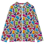 Graphic 80's Women's Full-Zip Hoodie