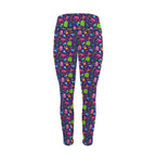 Cheeky Aliens Women's High Waist Pockets Yoga Leggings