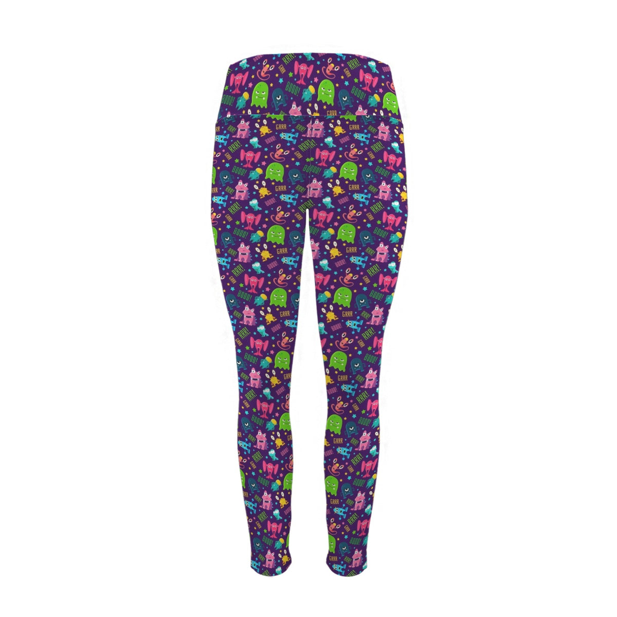 Cheeky Aliens Women's High Waist Pockets Yoga Leggings